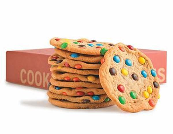 slide 1 of 1, Hy-Vee Bakery Fresh M&M Cookies, 13 oz