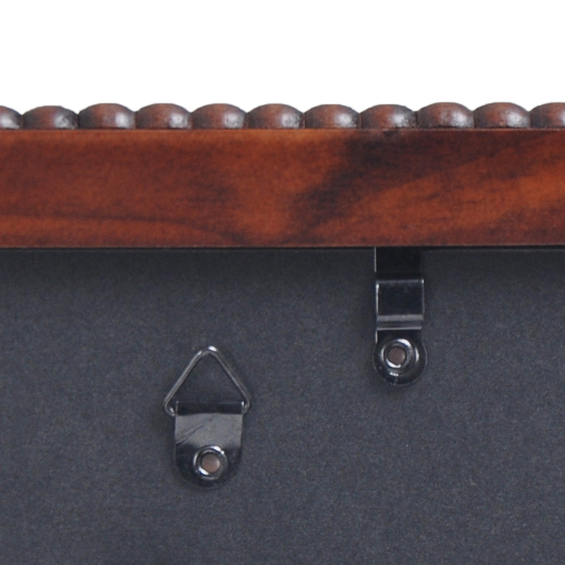 slide 5 of 6, Expressions Brown Beaded Edge Frame By Studio Decor, 4 in x 6 in