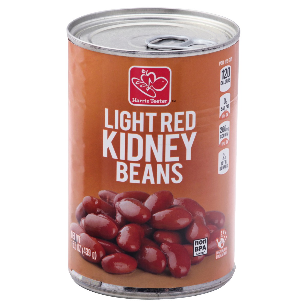 slide 3 of 11, Harris Teeter Light Red Kidney Beans, 15.5 oz