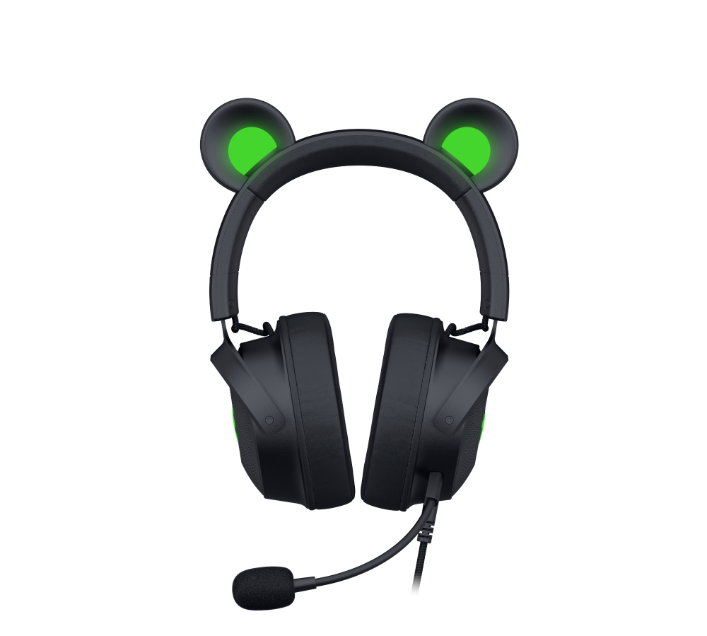 slide 3 of 4, Razer Kraken Kitty Edition V2 Pro Headset - Black, 1 ct