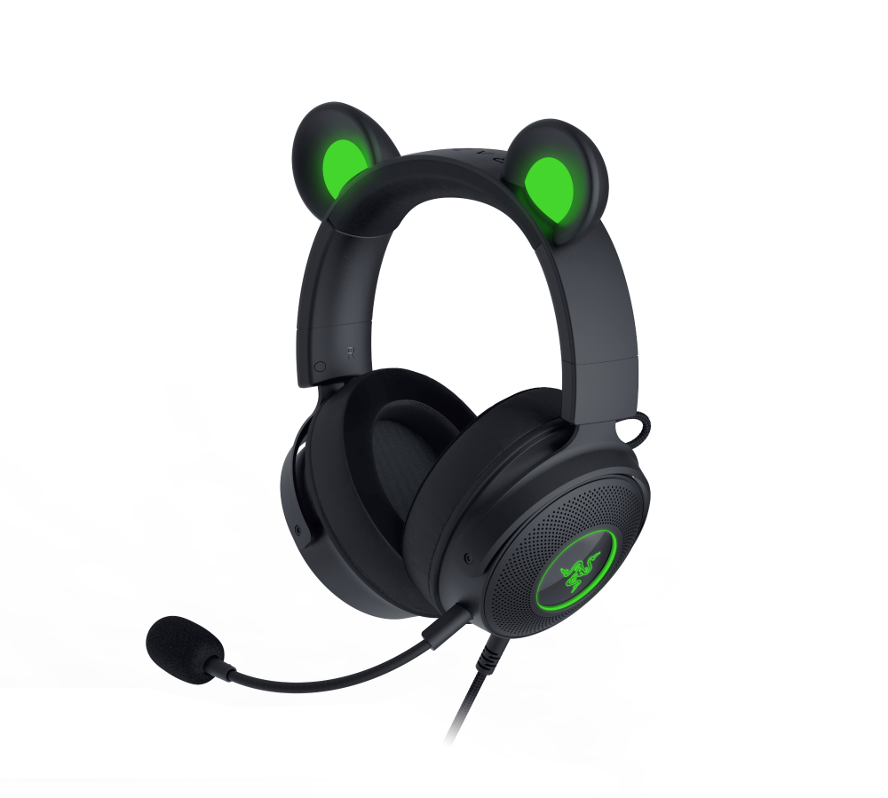 slide 2 of 4, Razer Kraken Kitty Edition V2 Pro Headset - Black, 1 ct
