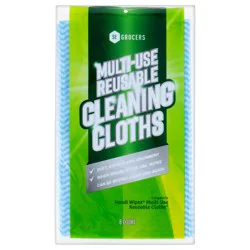 Se Grocers Multi-Use Cleaning Cloths 8 Pack