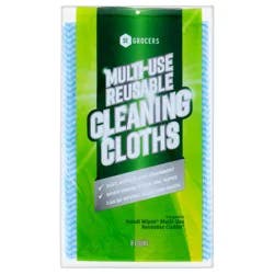 Se Grocers Multi-Use Cleaning Cloths 8 Pack
