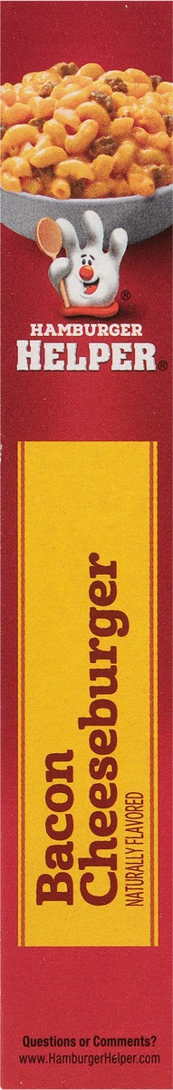 slide 3 of 13, Hamburger Helper Bacon Cheeseburger Pasta Meal Kit 5.1 oz, 5.1 oz