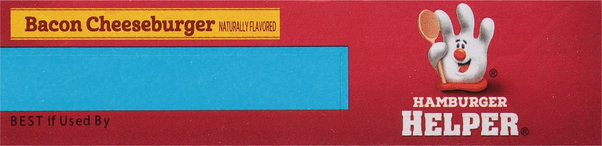 slide 8 of 13, Hamburger Helper Bacon Cheeseburger Pasta Meal Kit 5.1 oz, 5.1 oz