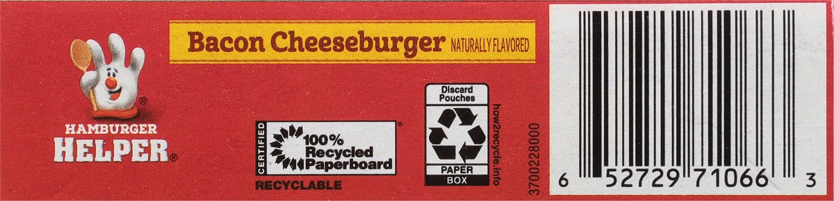 slide 10 of 13, Hamburger Helper Bacon Cheeseburger Pasta Meal Kit 5.1 oz, 5.1 oz