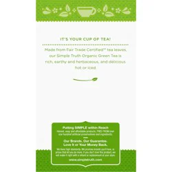 Simple Truth Organic Green Tea Bags - 20 ct