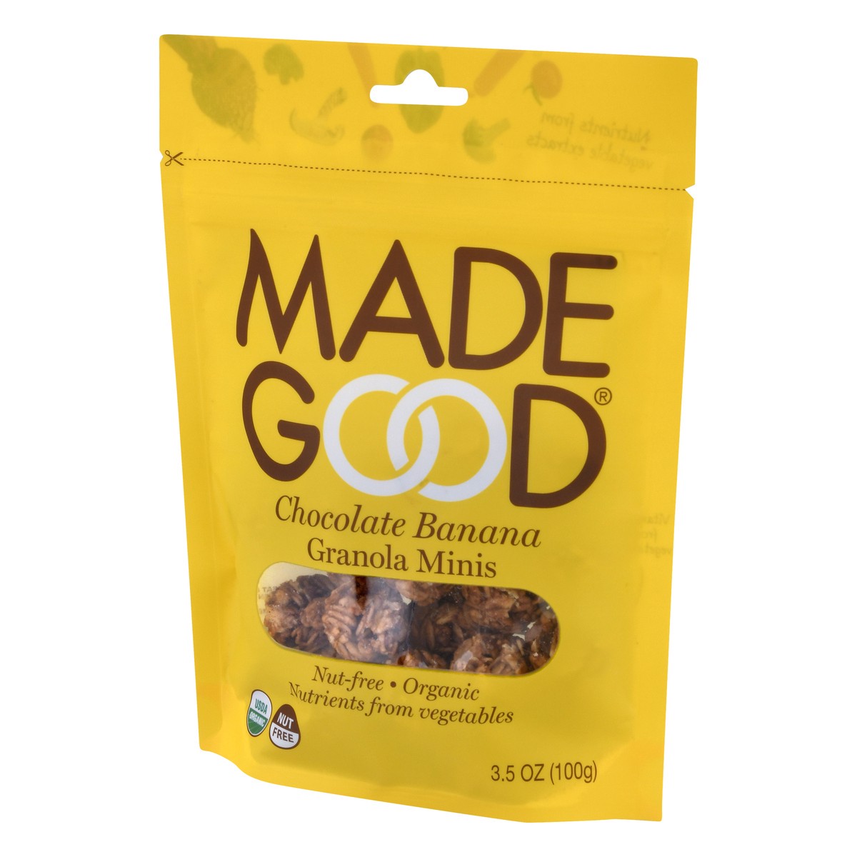 slide 7 of 9, MadeGood Chocolate Banana Granola Minis, 3.5 oz
