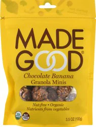 MadeGood Chocolate Banana Granola Bites 3.5 oz
