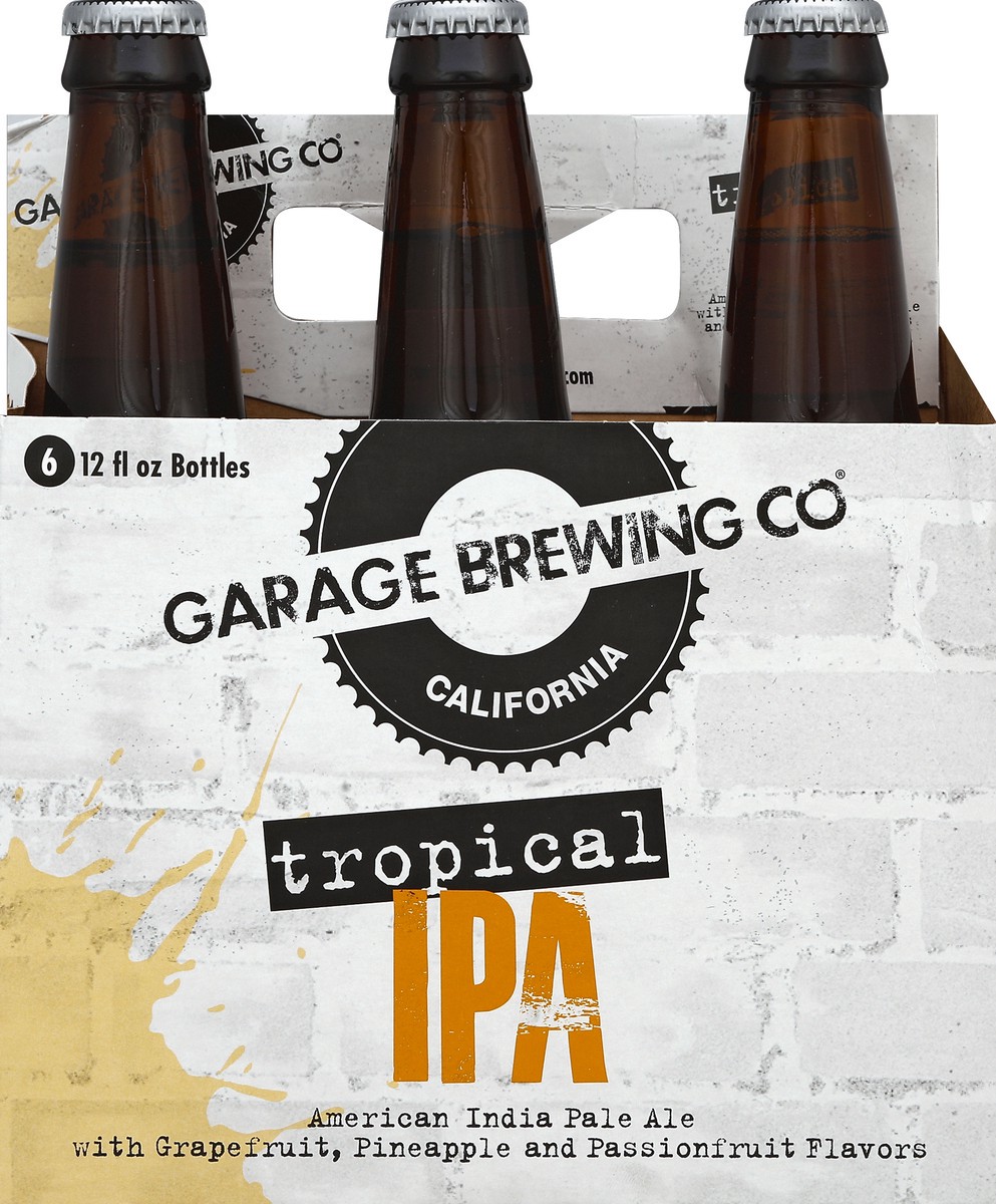 slide 4 of 4, Garage Brewing Co. Tropical IPA, 6 ct; 12 oz