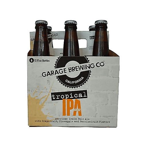 slide 1 of 4, Garage Brewing Co. Tropical IPA, 6 ct; 12 oz