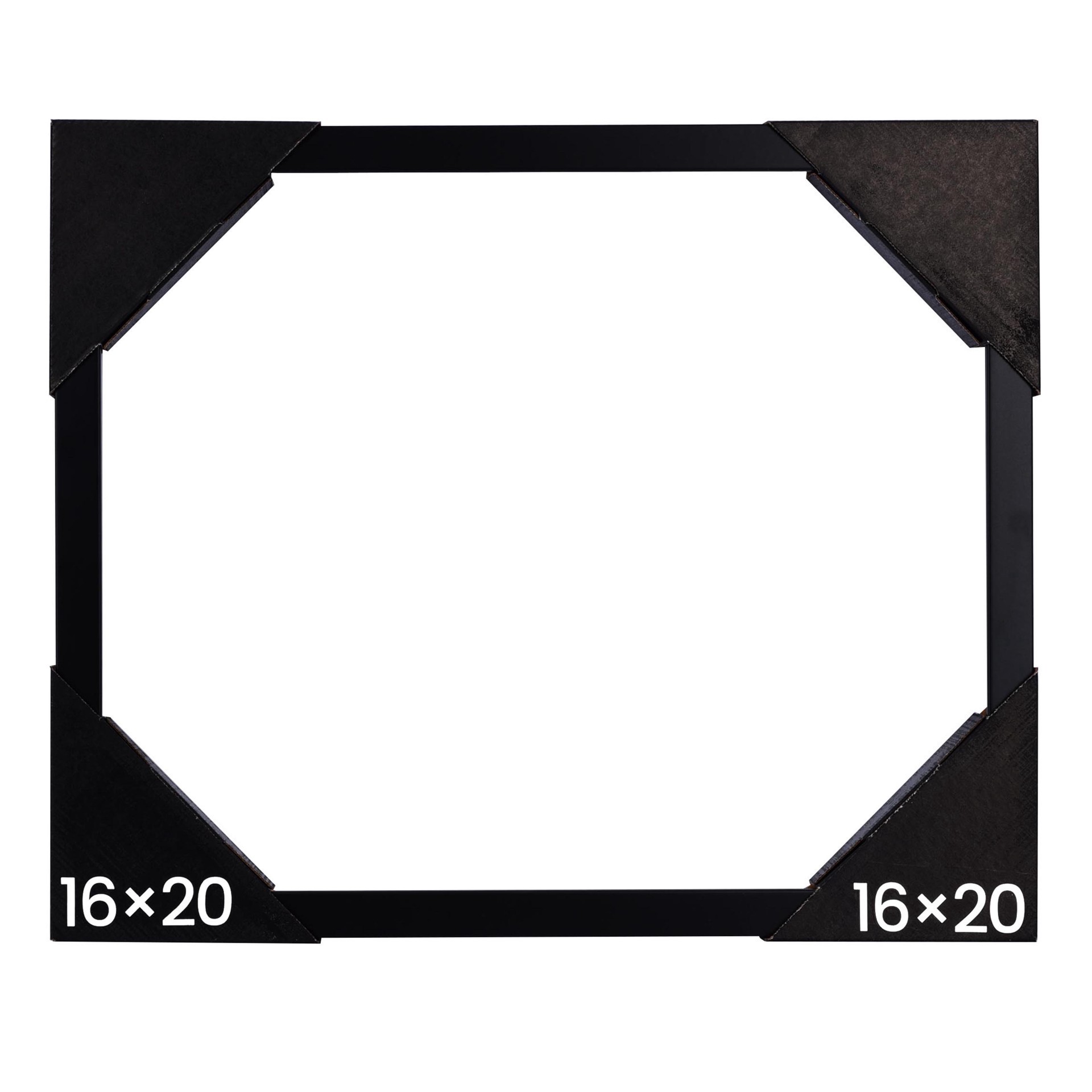 slide 2 of 3, 16" X 20" Black Open Back Frame By Studio Decor, 16 in x 20 in