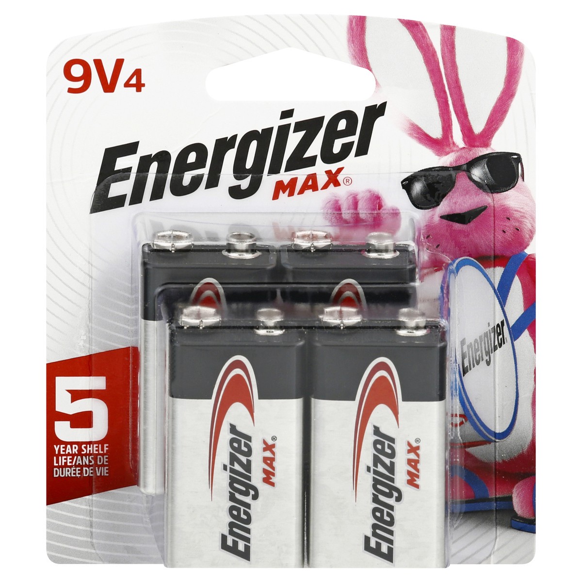 slide 1 of 10, Energizer Max 9-Volt Batteries, 4 ct