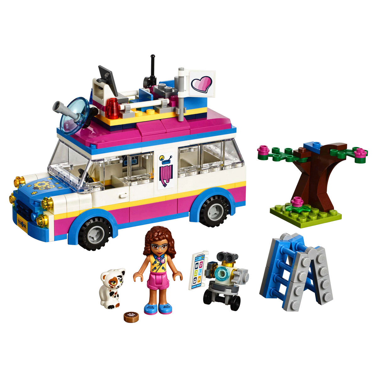 slide 2 of 8, LEGO Friends Olivia's Mission Vehicle 41333, 1 ct