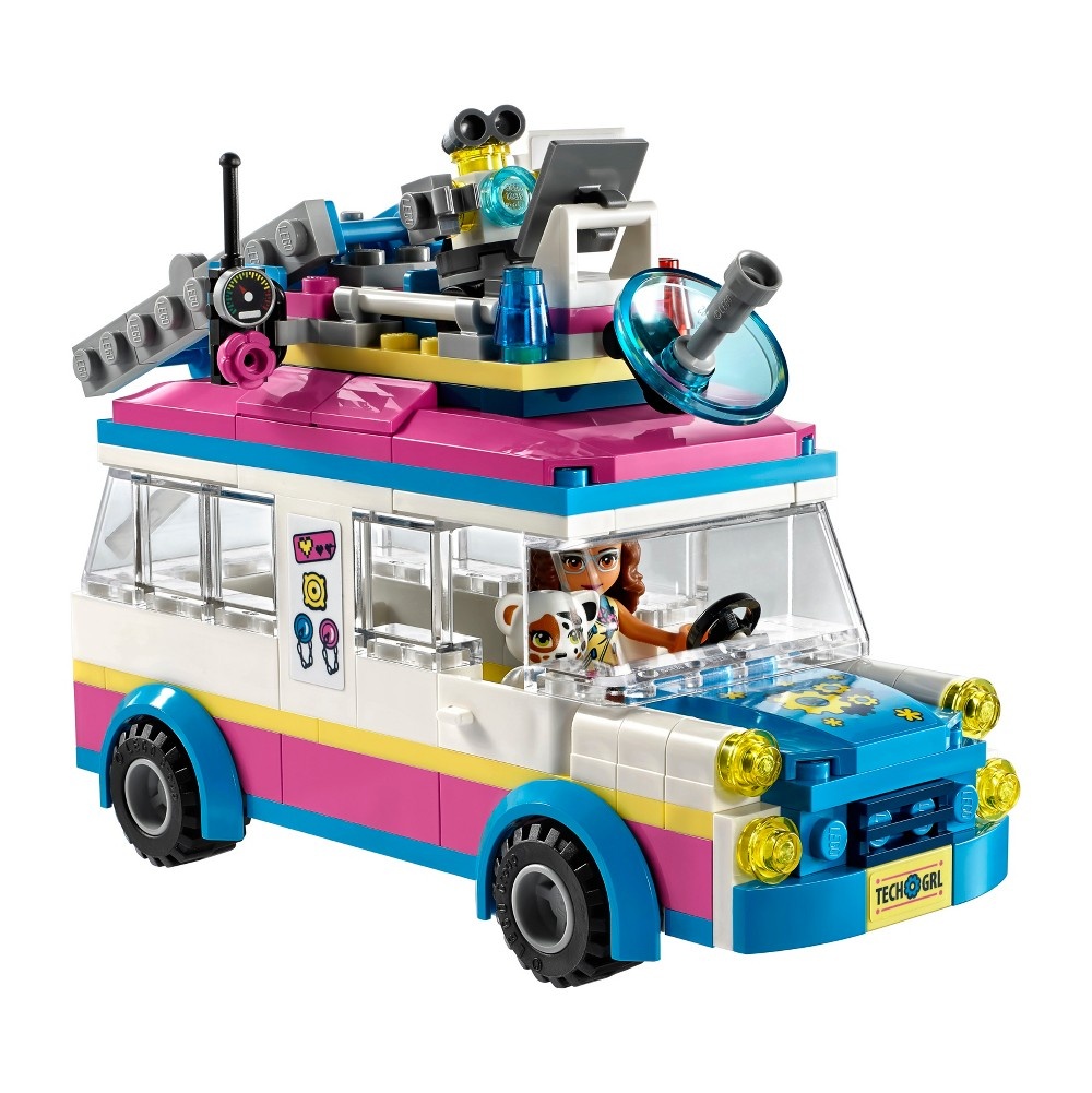 slide 3 of 8, LEGO Friends Olivia's Mission Vehicle 41333, 1 ct