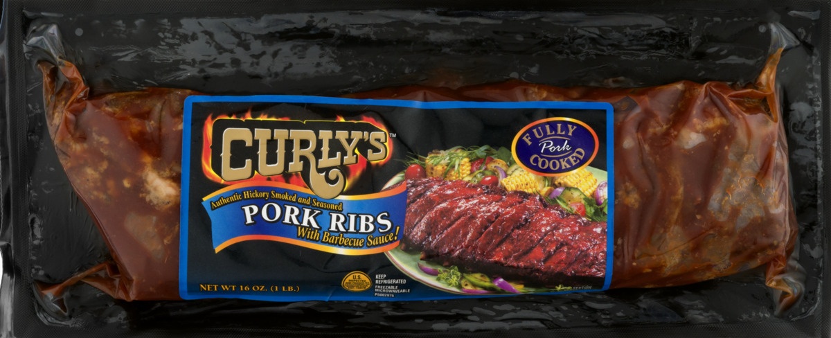 slide 10 of 11, Curly's Baby Back Ribs, 16 oz