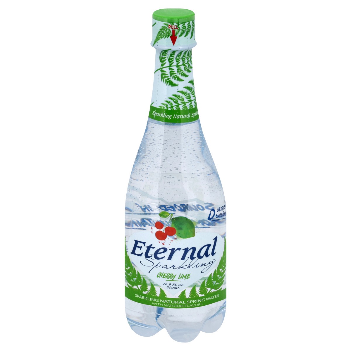 slide 3 of 5, Eternal Sparkling Water Cherry Lime - 500 ct, 500 ct