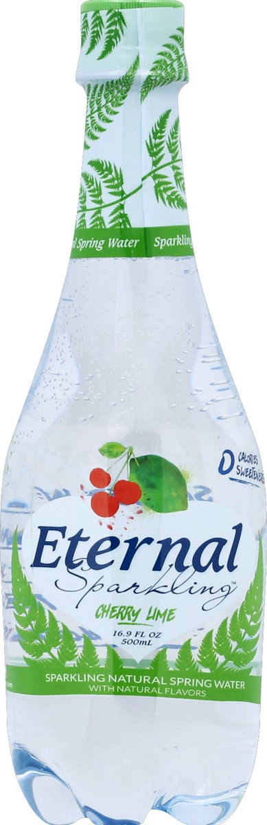 slide 1 of 5, Eternal Sparkling Water Cherry Lime - 500 ct, 500 ct