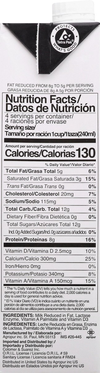 slide 12 of 13, Natrel Lactose Free 100% Real Milk 2%, 32 fl oz