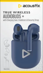 Acoustix True Wireless Earbuds - Blue