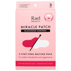 Rael Beauty 3-Step Pore Melting Pack Miracle Patch Blackhead Control 3 Kits
