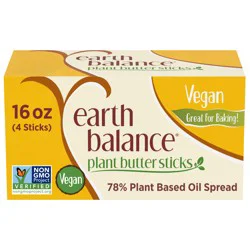 Earth Balance Vegan Buttery Sticks, 16 oz. 4 Count