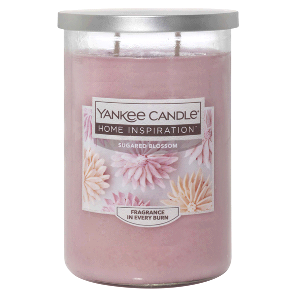 slide 1 of 1, Yankee Candle Home Inspiration Large Tumbler Sugared Blossom, 19 oz