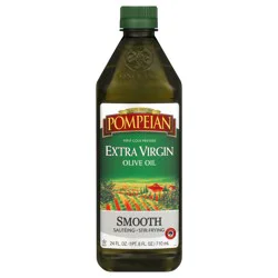 Pompeian Smooth Extra Virgin Olive Oil, 24 fl oz