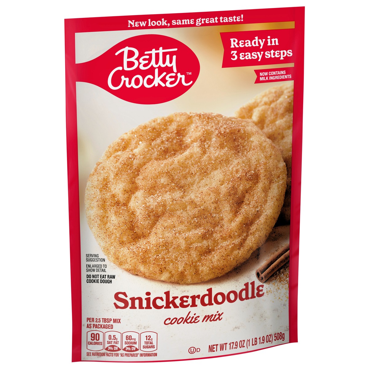 slide 10 of 14, Betty Crocker Snickerdoodle Cookie Mix, 17.9 oz, 17.9 oz