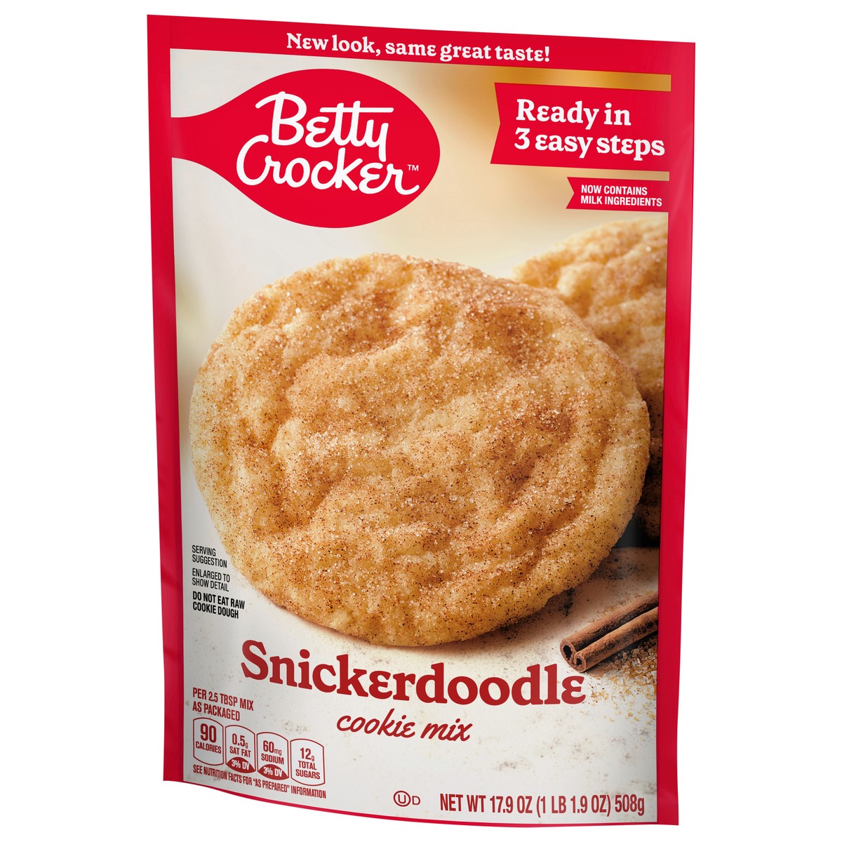 slide 11 of 14, Betty Crocker Snickerdoodle Cookie Mix, 17.9 oz, 17.9 oz