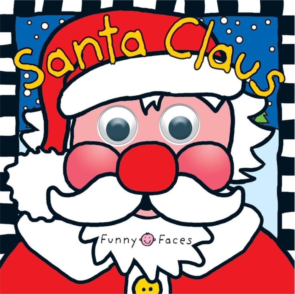 slide 1 of 1, American West Books Santa Claus Funny Faces Book By Priddy Books, 1 ct