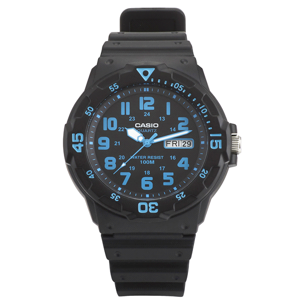 slide 1 of 1, Casio Men's Analog Resin Watch, One Size