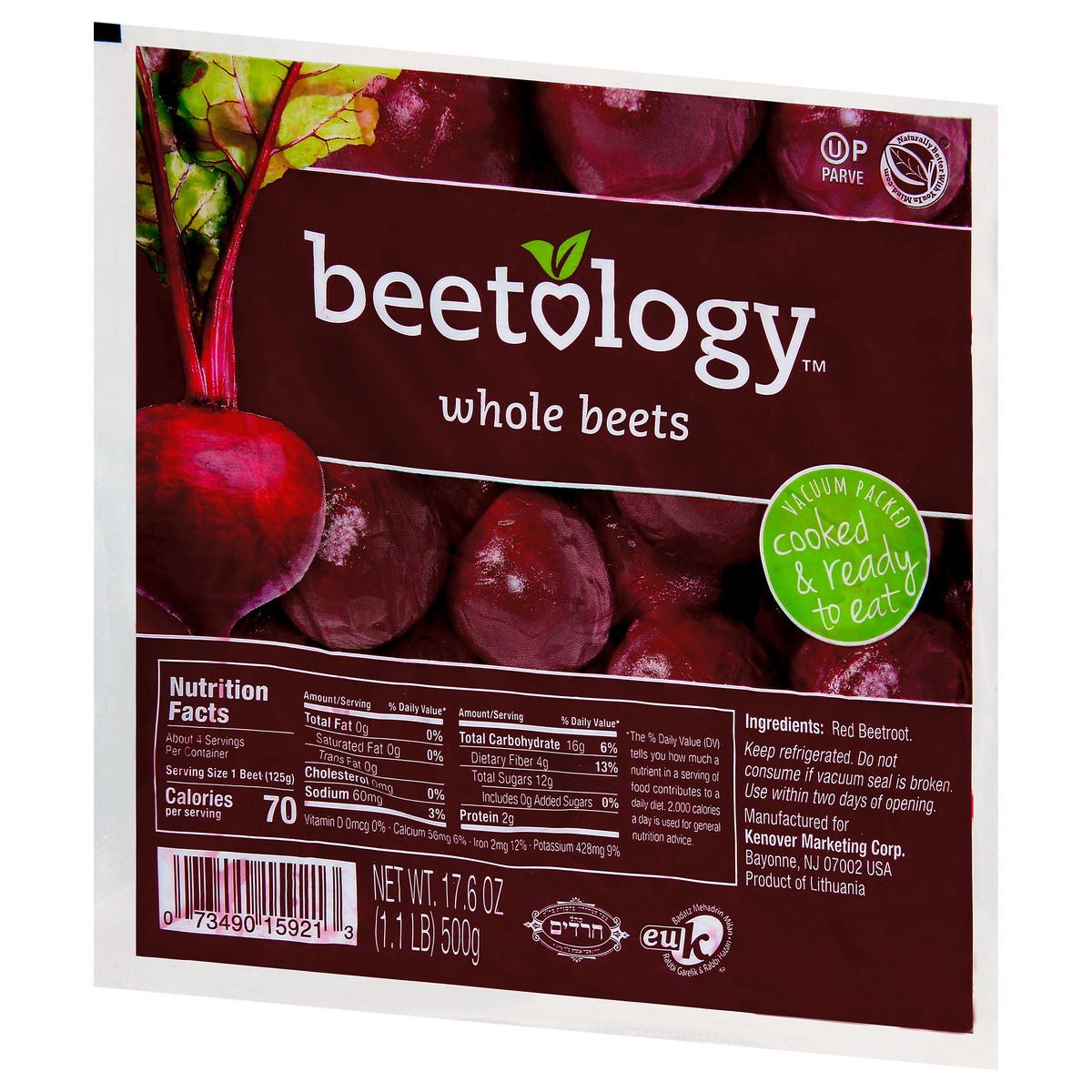 slide 3 of 11, Beetologybeets Red Vacuum Packed, 17.6 oz