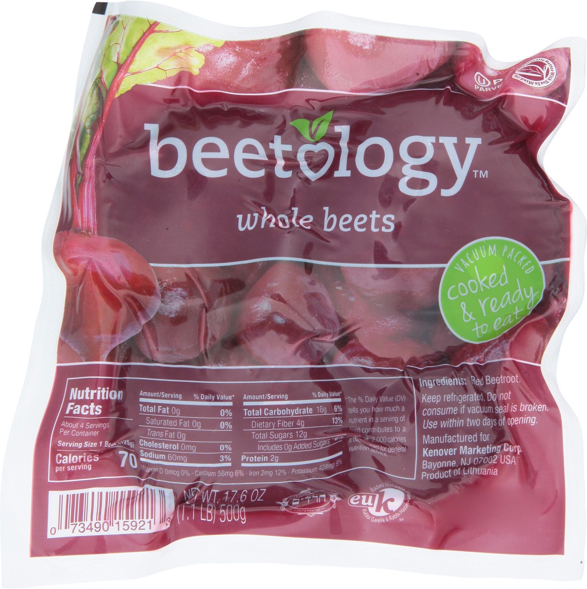 slide 9 of 11, Beetologybeets Red Vacuum Packed, 17.6 oz