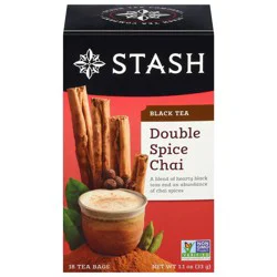 Stash Double Spice Chai Black Tea - 18 Tea Bags