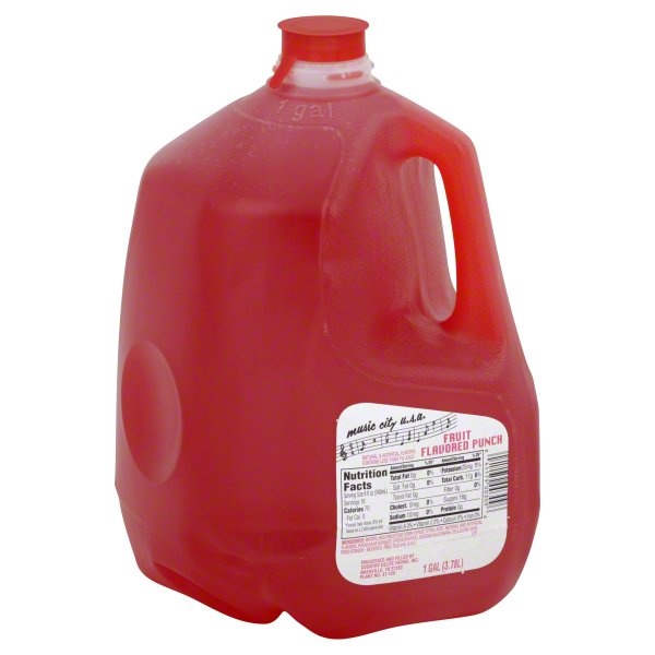 slide 1 of 1, Music City USA Fruit Punch, 128 oz