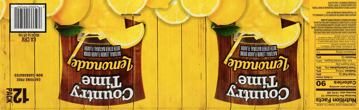 slide 4 of 9, Country Time 12 Pack Lemonade 12.0 ea, 12 ct