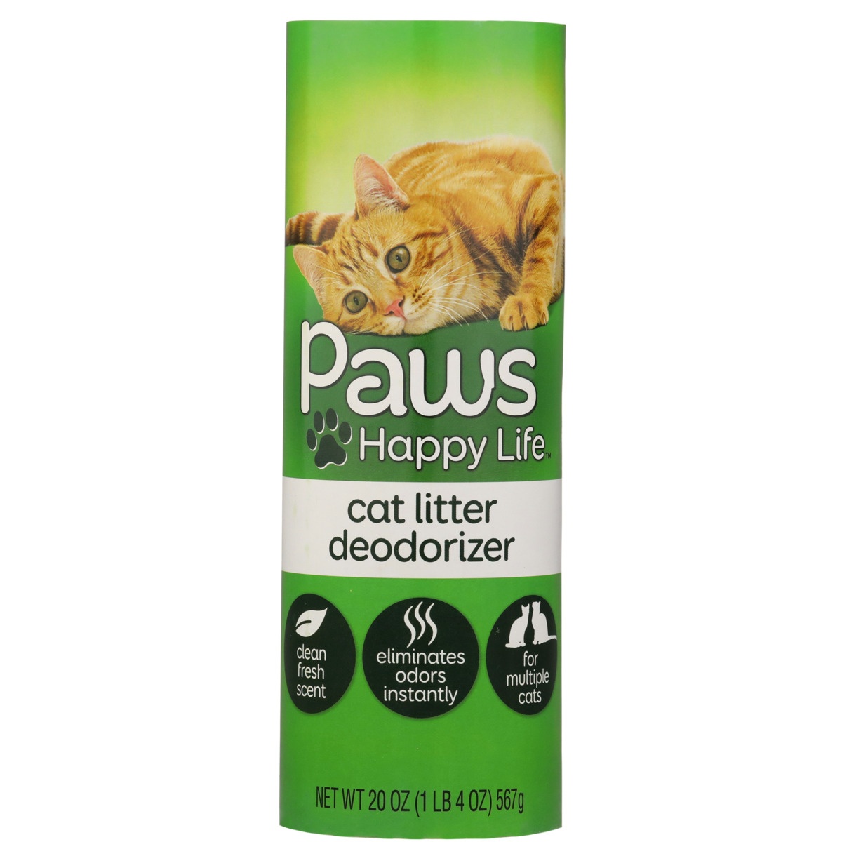 slide 7 of 8, Paws Happy Life Cat Litter Deodorizer, 20 oz