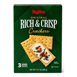 HV Rich Crisp Crackers Organic