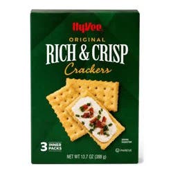 HV Rich Crisp Crackers Organic