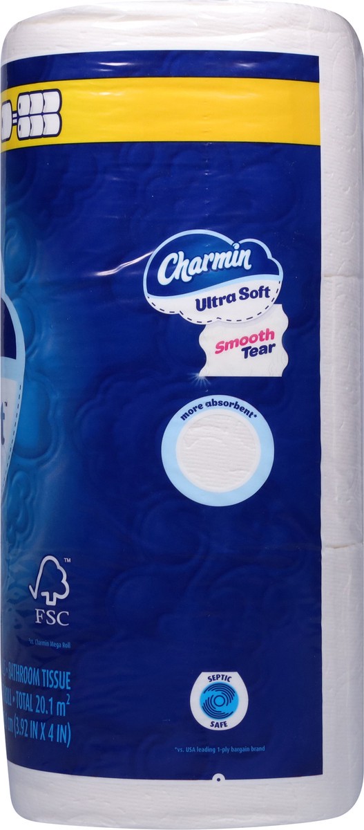 slide 6 of 12, Charmin Ultra Soft Toilet Paper 6 Mega XL Rolls, 336 Sheets Per Roll, 6 ct