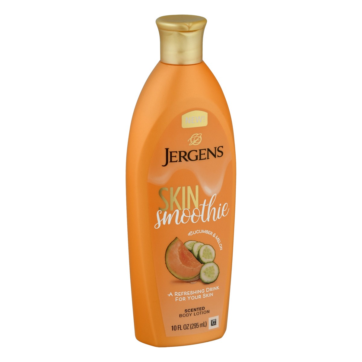 slide 4 of 9, Jergens Skin Smoothie Scented Cucumbers & Melon Scented Body Lotion 10 oz, 10 oz