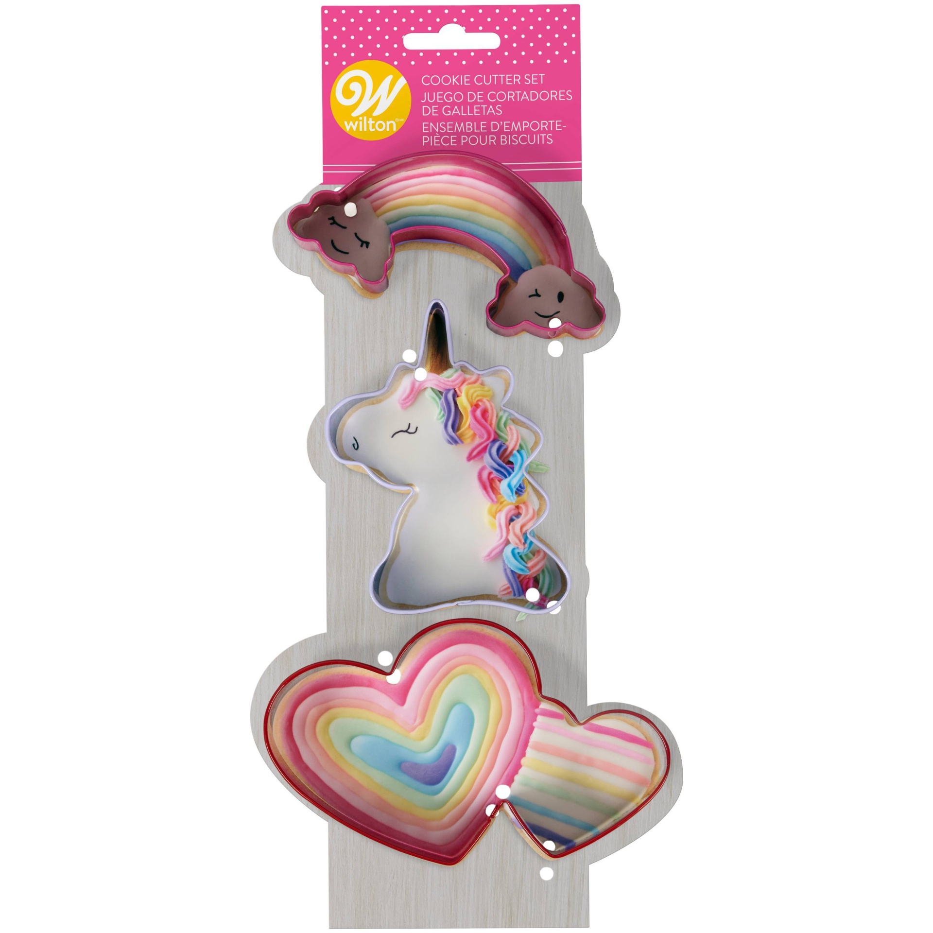 slide 1 of 1, Wilton Metal Magical Assorted Cookie Cutter Set, 3 ct