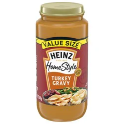 Heinz HomeStyle Roasted Turkey Gravy Value Size, 18 oz Jar