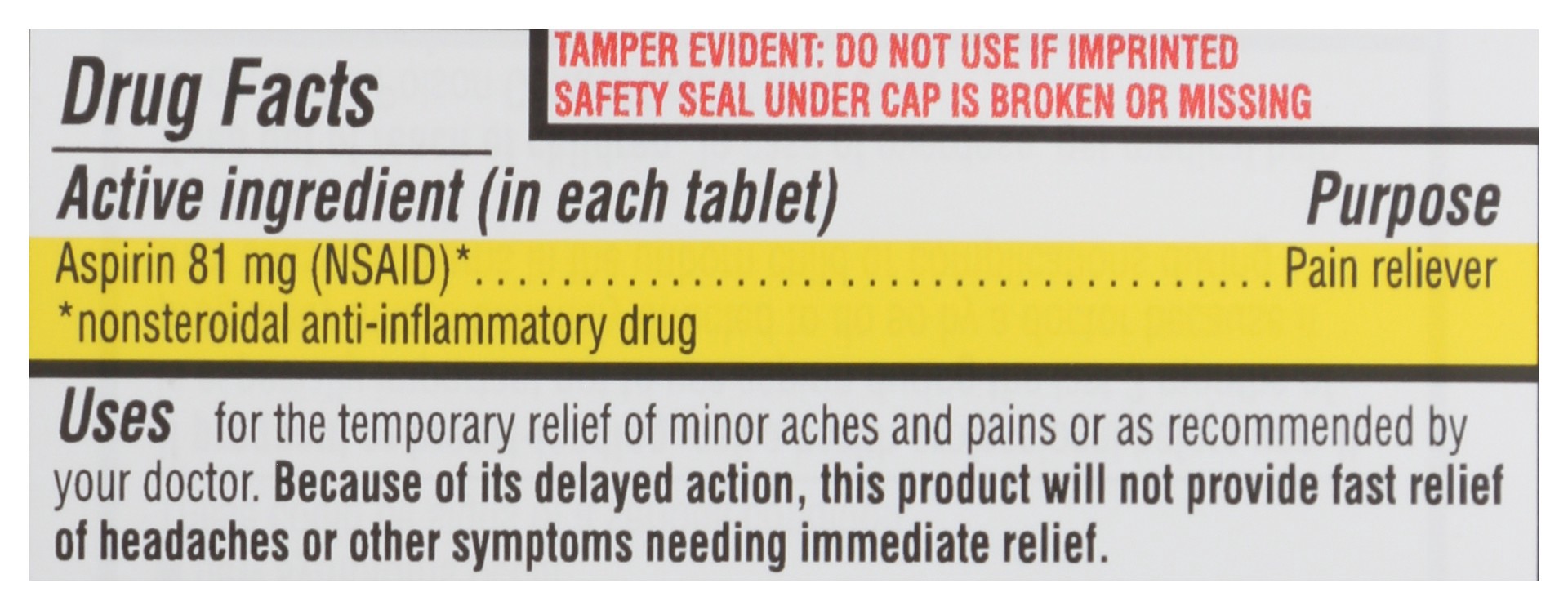 slide 3 of 4, Rite Aid Ra Asp, 500 ct