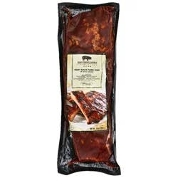 Big Shoulders Smokehouse Baby Back Ribs in BBQ Sauce, Fully Cooked