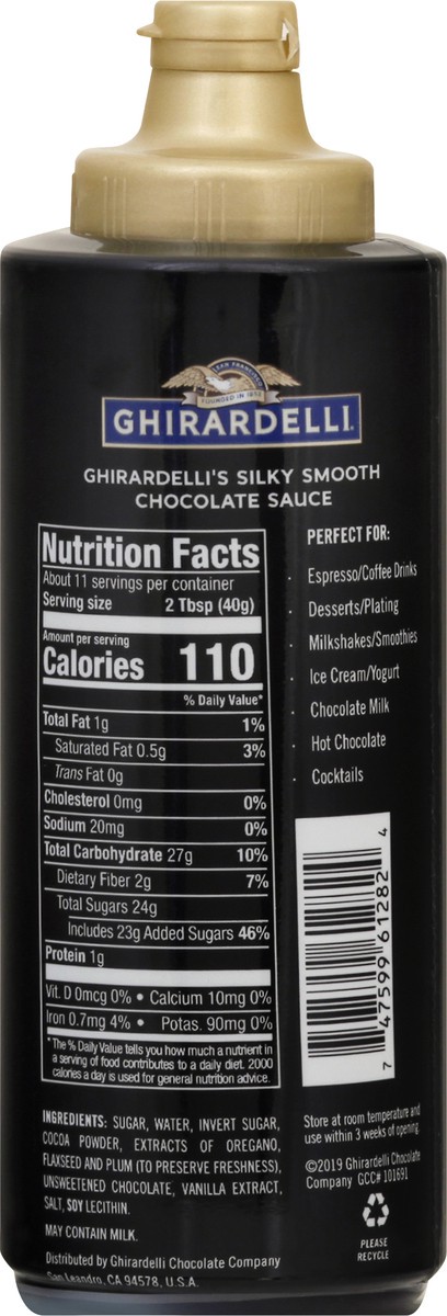 slide 7 of 10, Ghirardelli Premium Chocolate Sauce 16 oz, 16 oz