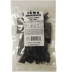 Iowa Smokehouse Hickory Beef Jerky - 10 oz