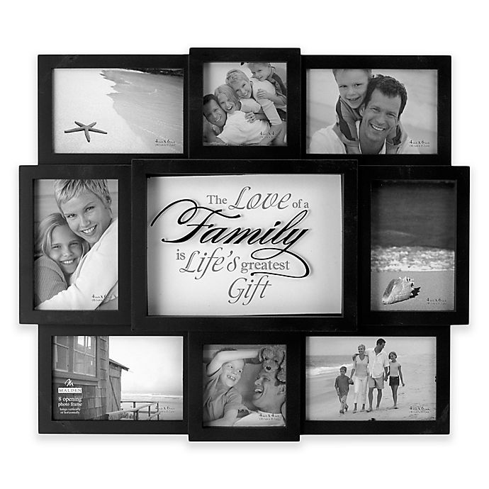 slide 1 of 1, Malden The Love of Family'' 8-Photo Collage Picture Frame'', 1 ct