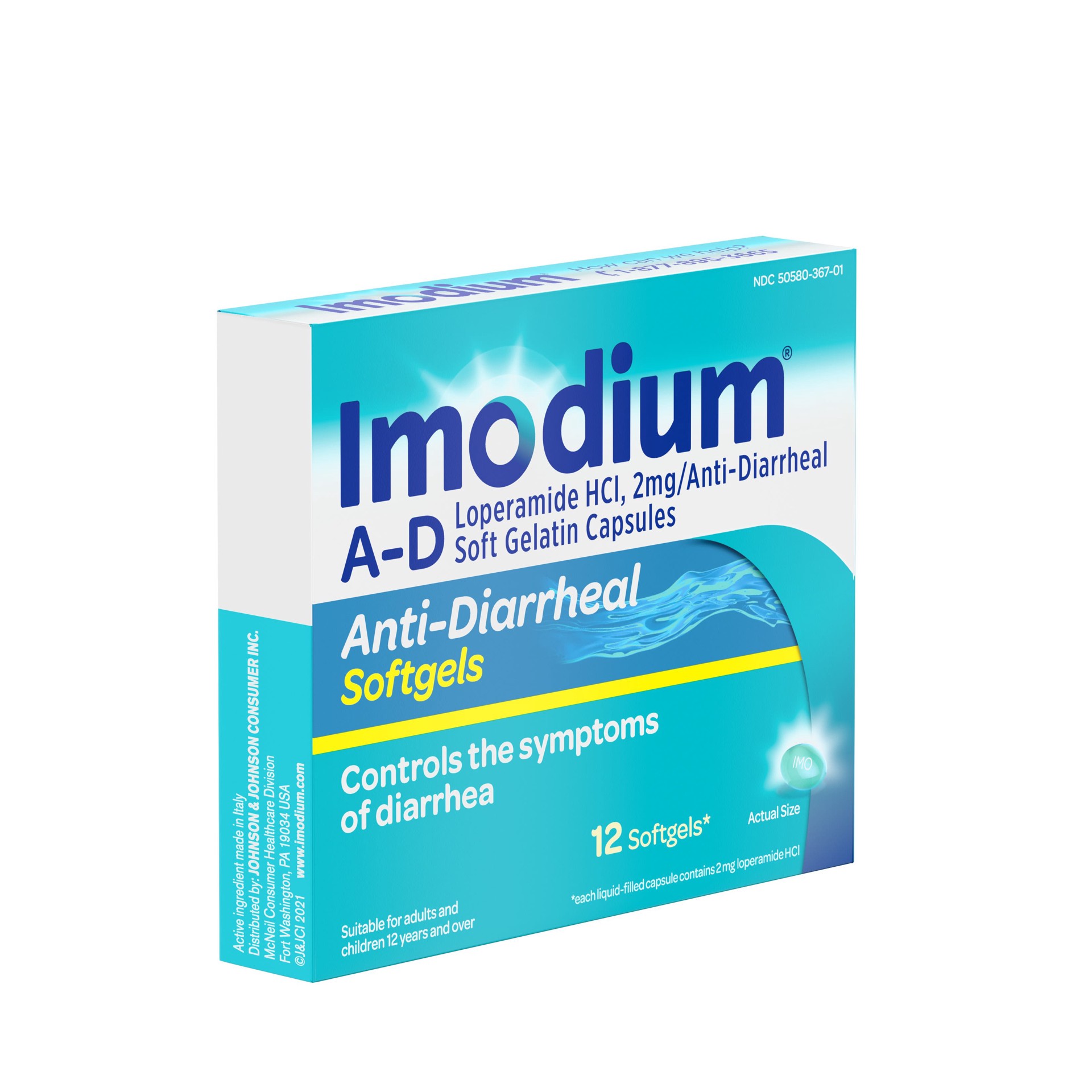 slide 8 of 9, Imodium A-D Softgels, 12 ct